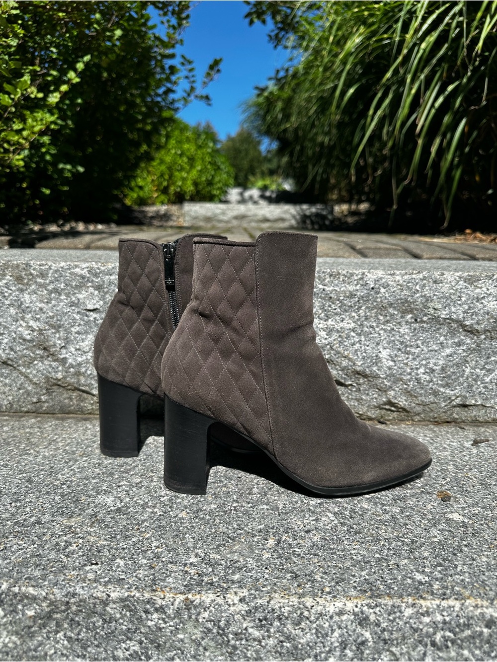 Aquatalia Suede Ankle Boots